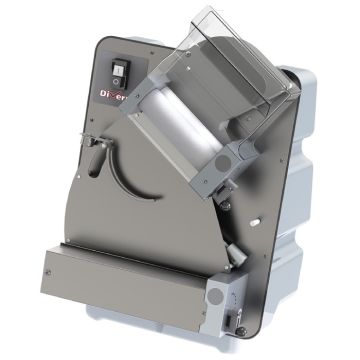 Teigausrollmaschine Ø 300 mm, 2 Rollen , aus Edelstahl /ABS