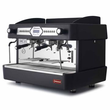 Expressomaschine, 2-gruppig, automatisch (mit Display) - SCHWARZ - AROMA/2EB