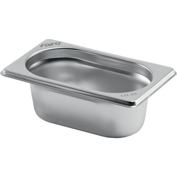 SARO BASIC LINE Gastronormbehälter 1/9 GN Tiefe 65mm