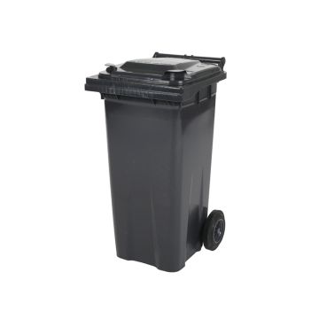 SARO 2 Rad Müllgroßbehälter 120 Liter -grau- MGB120G