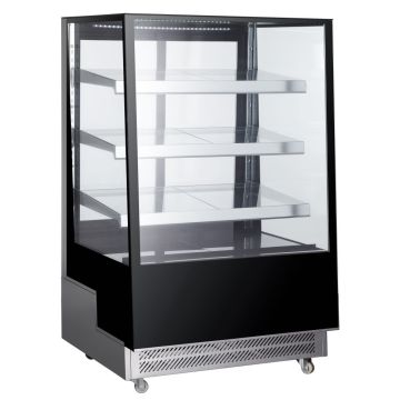 Kühlvitrine mit 3 geneigten Regalen