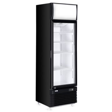 Kühlschrank 313L mit einer Glastür