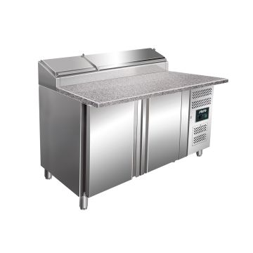 SARO Belegstation, Granitarbeitsplatte - 1/3 GN Modell SH 1500