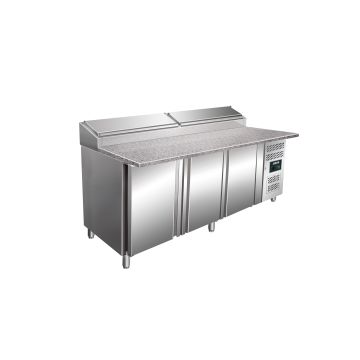 SARO Belegstation, Granitarbeitsplatte - 1/3 GN Modell SH 2000