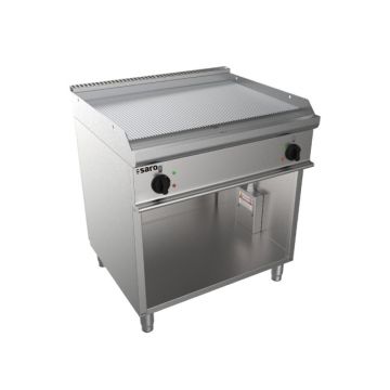 SARO Elektro-Griddleplatte mit offenem Unterbau Modell E7/KTE2BAR