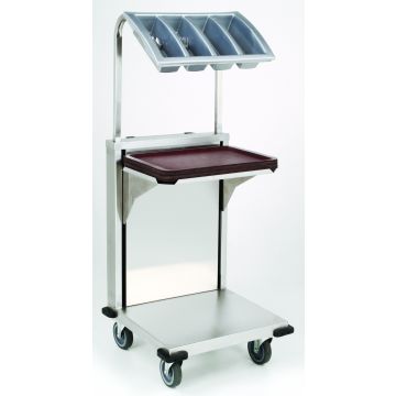 SARO Tablettspender 304er Edelstahl+Besteckkasten TAB2