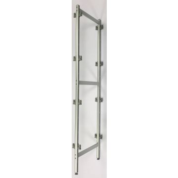 SARO Aluminium Mittelteil für 475er Tiefe / Höhe 1700mm