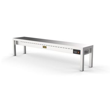AUFSATZBORD KERAMISCH BEHEIZT 1 STUFIG 1600  4 HEATERS OF 250W