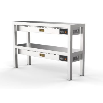 AUFSATZBORD KERAMISCH BEHEIZT 2 STUFIG 1000  6 HEATERS OF 250W