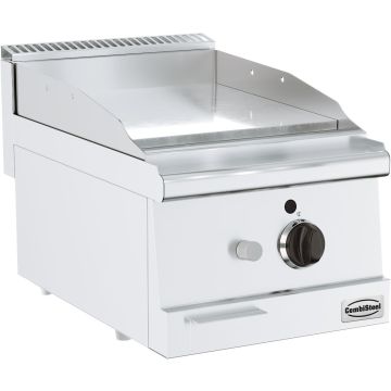 Base 600 Gas - Grillplatte Chrom