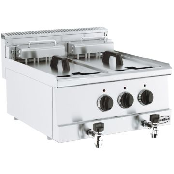 Base 600 El. Fritteuse 2X10 Liter