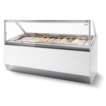 Eisvitrine / Speiseeisvitrine / Eistheke Millenium 20 Pro Line