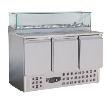 PIZZATISCH MIT GLAS 3 TÜREN-4