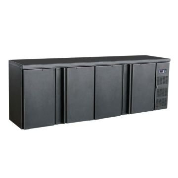 Barkühler Schwarz 4 Türen 698LTR
