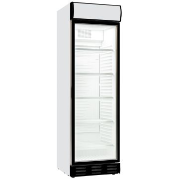 Getränkekühlschrank / Kühlschrank mit Glastür 382 Liter