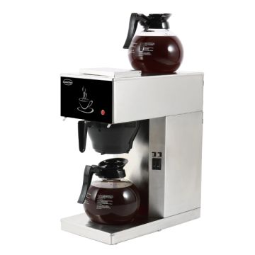 KAFFEEMASCHINE INKL. 2 KAFFEEKANNE AUS GLAS 1.8L