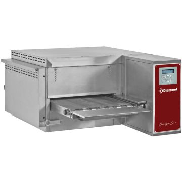 Elektro Kettenbandofen Umluft Ø 400 mm - FTEV40/58-N-230/1-