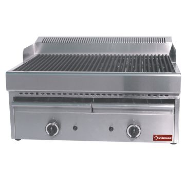 Gas Vaporgrill mit Grillrost aus Gusseisen -Top- - GV677