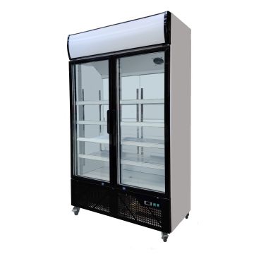 Getränkekühlschrank mit Display, Inhalt 600 Liter