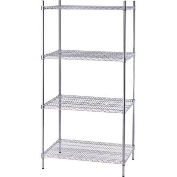Lagerregal mit Drahtböden 900x610x1800 mm (BxTxH)