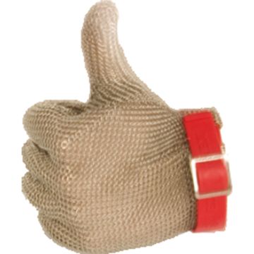 Stechschutzhandschuh, Kennung rot, Größe M