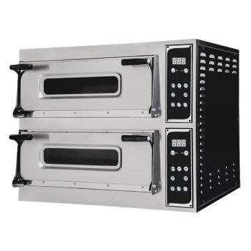 Pizzaofen Pane44 Digital - 2 Kammern - für 8 Pizzen á 35 cm 
