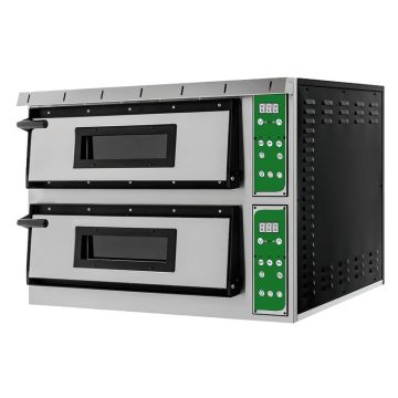 Pizzaofen Power Vollschamott digital - 2 Kammern / Power44DTOP