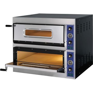 GGF Pizzaofen E-Start Line mit zwei Kammern, 8,4 kW, 900x785x750 mm (BxTxH)